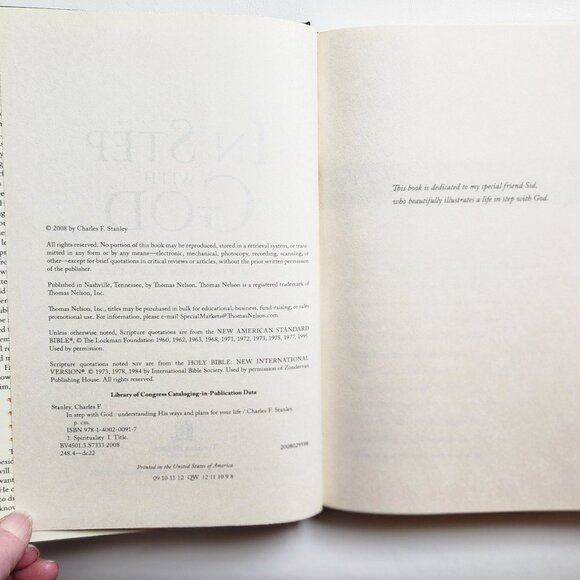 In Step with God: Understanding His Ways and Plans for Your Life by Stanley NEW - Picture 3 of 7